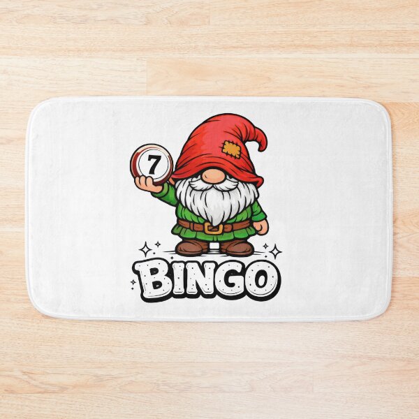 Item preview, Lucky Bingo Gnome – Whimsical Bingo Night Illustration designed and sold by Moriarty's Digital Visions.