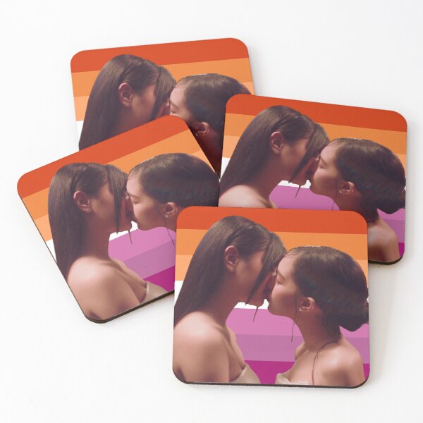 Item preview, Claire + Bell (Clairebell) Lesbian flag  designed and sold by edelia_art.