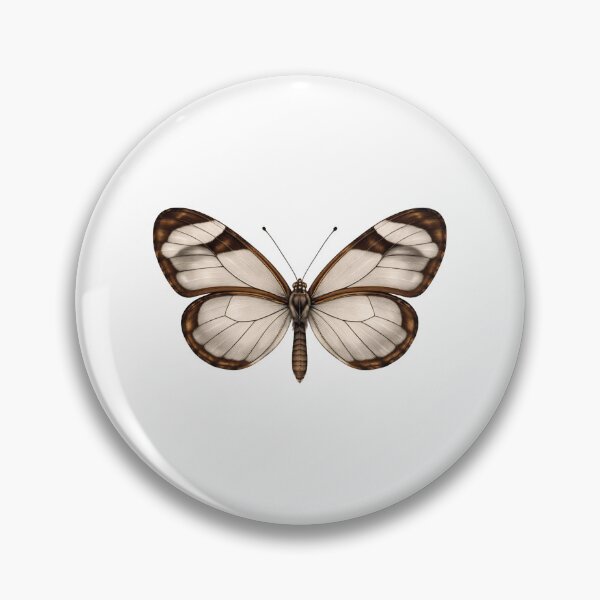 Item preview, Intricate Glasswing Butterfly designed and sold by TenderPawStudio.