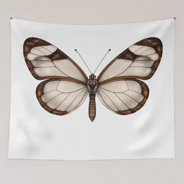 Item preview, Intricate Glasswing Butterfly designed and sold by TenderPawStudio.