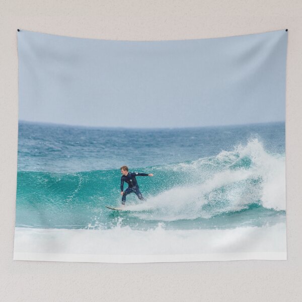 Item preview, Surfer on Wave in Open Ocean designed and sold by judahgrubb.