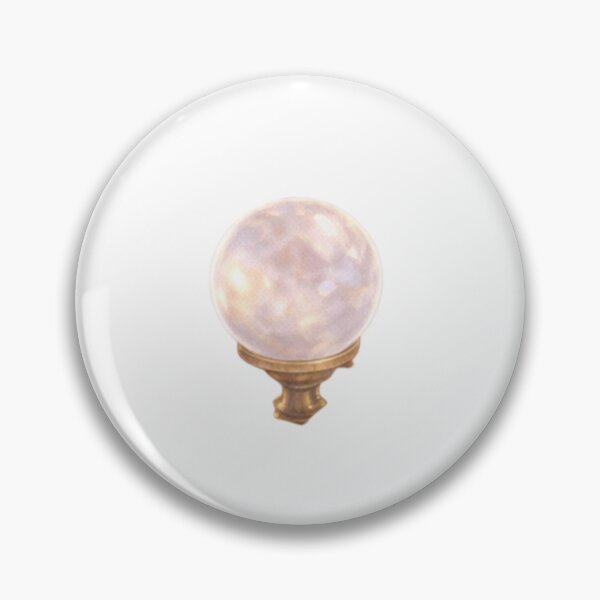 Item preview, Crystal Ball Divination – Love Witch Soft Witchcore Illustration designed and sold by SirensSageStone.