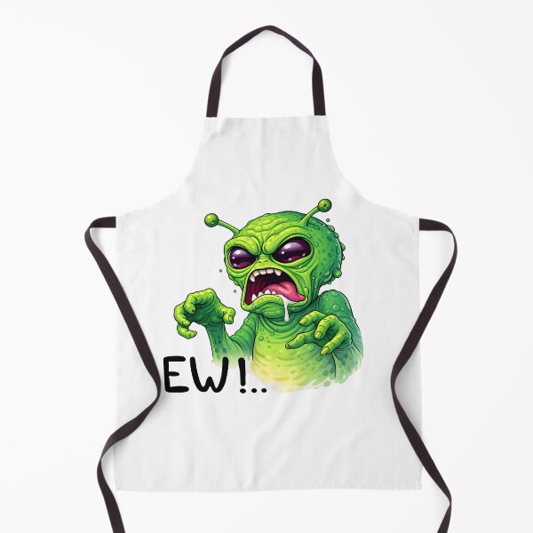 Item preview, Ew! Funny Alien Reaction Face Cartoon designed and sold by Senkov.