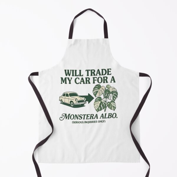 Item preview, Will Trade My Car for A Monstera Albo designed and sold by YassineBeladraa.