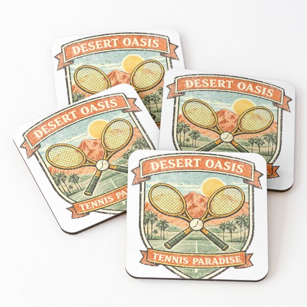 Item preview, Desert Oasis Tennis Paradise - Vintage California Sports designed and sold by Tee Nook.