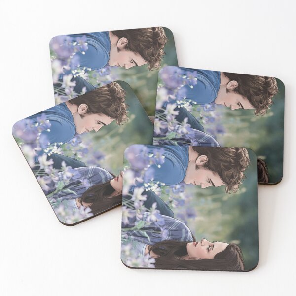 Item preview, Edward and Bella Cullen together in the flower meadow designed and sold by MrSor.