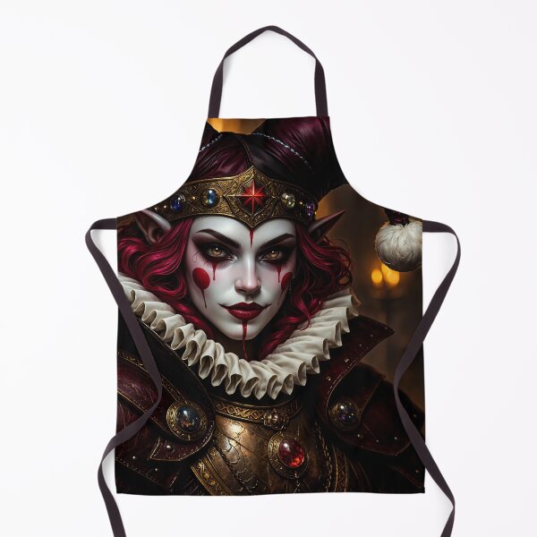 Item preview, Crowned Jester of the Crimson Vault designed and sold by Insomnia Art Designs.