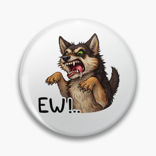 Item preview, Angry Cartoon Dog – Funny Aggressive Dog Illustration designed and sold by Senkov.