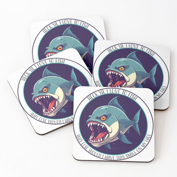 Item preview, Heck ya, I love to fish cartoon patch. designed and sold by Art-Horizon.