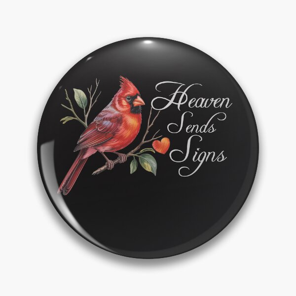 Item preview, Red Cardinal Heaven Sends Signs Bereavement Gift designed and sold by tamdevo1.
