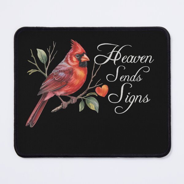Item preview, Red Cardinal Heaven Sends Signs Bereavement Gift designed and sold by tamdevo1.