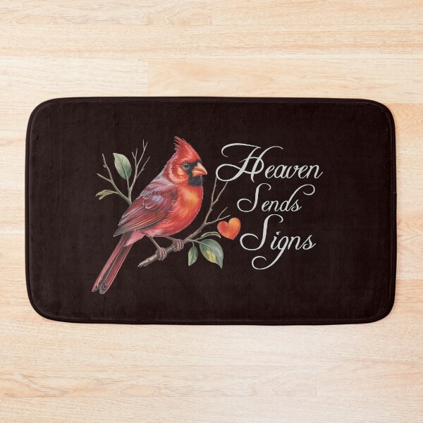 Item preview, Red Cardinal Heaven Sends Signs Bereavement Gift designed and sold by tamdevo1.