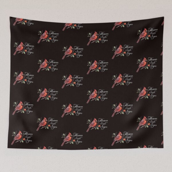 Item preview, Red Cardinal Heaven Sends Signs Bereavement Gift designed and sold by tamdevo1.