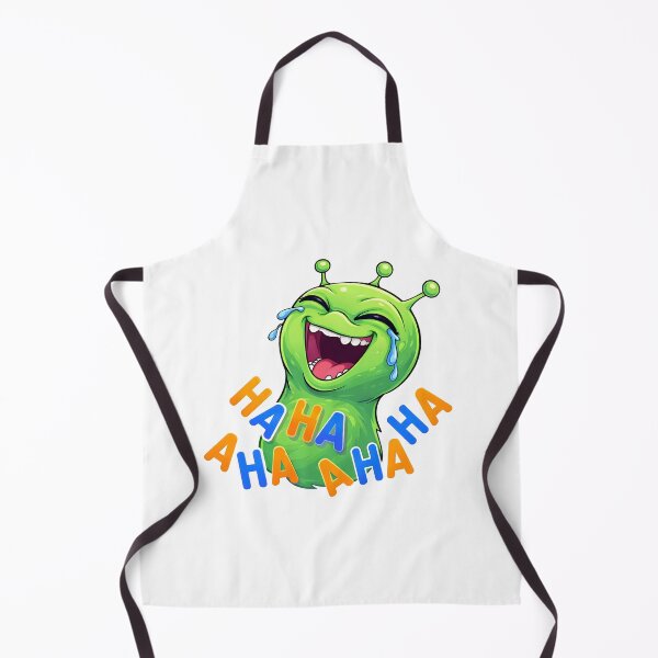 Item preview, Funny Alien Laughing Meme – AHAHA Green Alien Cartoon designed and sold by Senkov.