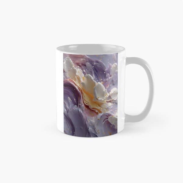 Item preview, Lavender Dream Swirls – Pastel Iridescent Fluid Art designed and sold by EK-World.