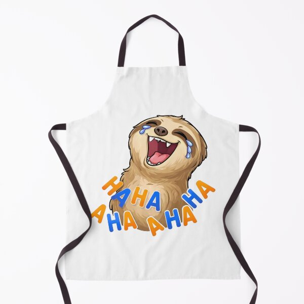 Item preview, Funny Sloth Laughing Meme – AHAHAHA Cute Cartoon Animal designed and sold by Senkov.