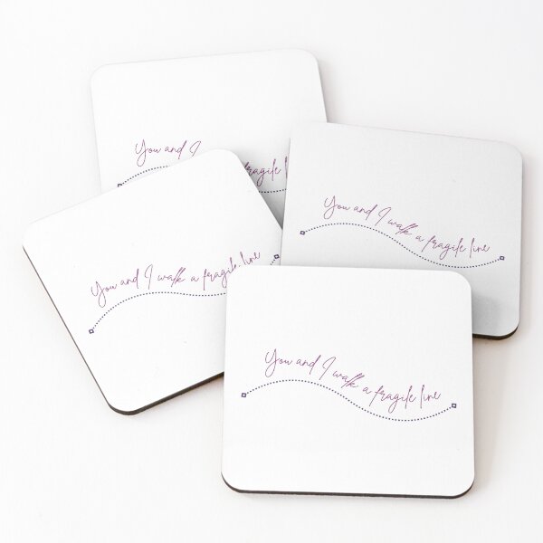 Item preview, You and I walk a fragile line designed and sold by toriphillips.