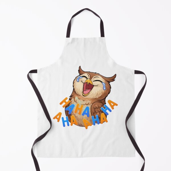 Item preview, Laughing Owl Meme – AHAHA Funny Cartoon Bird designed and sold by Senkov.