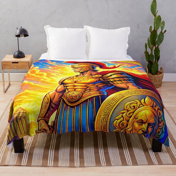 Item preview, Prince Achilles – Legendary Greek Warrior Art designed and sold by EASNFTCOL.