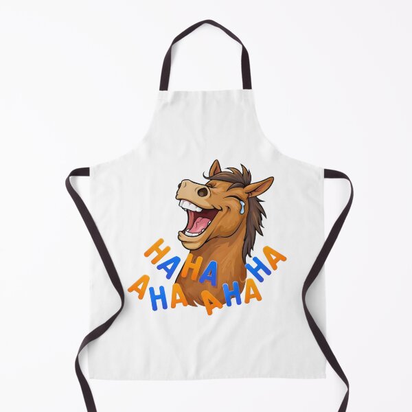 Item preview, Laughing Horse AHAHA – Funny Animal Meme Illustration designed and sold by Senkov.
