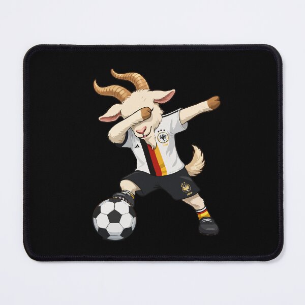 Item preview, Dabbing GOAT Soccer Star – Funny Germany Football Meme | Ultimate World Cup Fan Design designed and sold by BrainBubbleArt.