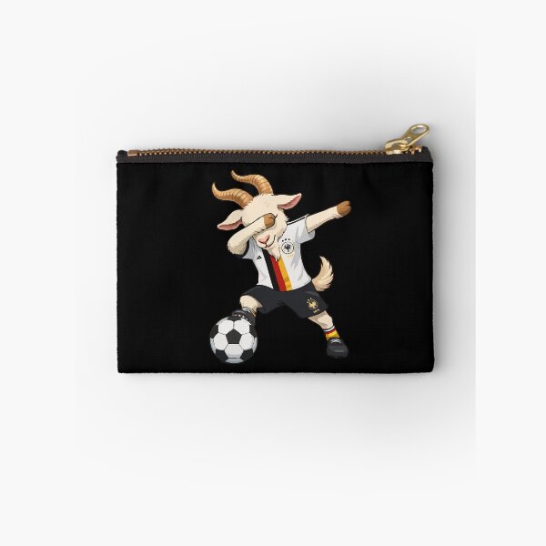 Item preview, Dabbing GOAT Soccer Star – Funny Germany Football Meme | Ultimate World Cup Fan Design designed and sold by BrainBubbleArt.