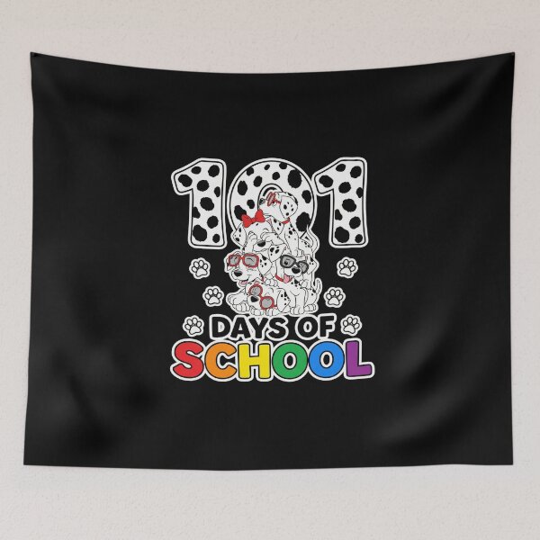 Item preview, Happy 101 Days School Cute Dog 100 Days Smarter Student Kids  designed and sold by w66aboo.