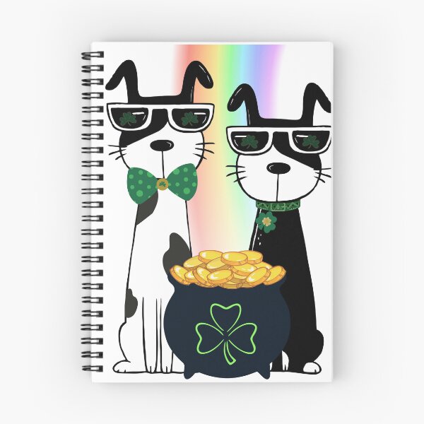 Item preview, Cool Dogs with Pot of Gold designed and sold by m2inspiration.