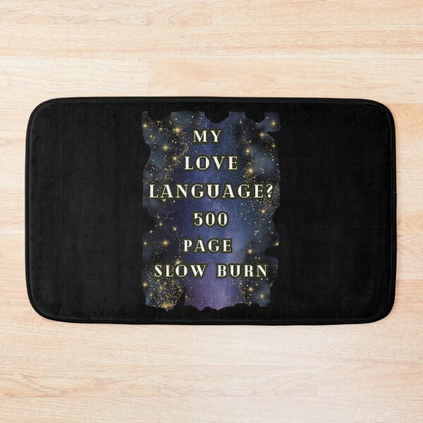 Item preview, My Love Language 500 Pages Slow Burn, Romance Book Lover, Dark romance designed and sold by DarkRomanceMom.