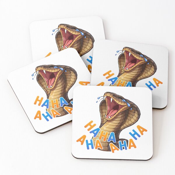 Item preview, AHAHAHA Snake Meme – Funny Laughing Cobra Cartoon designed and sold by Senkov.