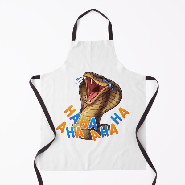 Item preview, AHAHAHA Snake Meme – Funny Laughing Cobra Cartoon designed and sold by Senkov.