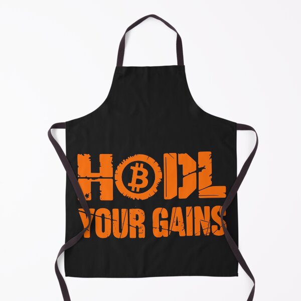 Item preview, HODL Your Gains Bitcoin - Diamond Hands Art designed and sold by cabana.space.