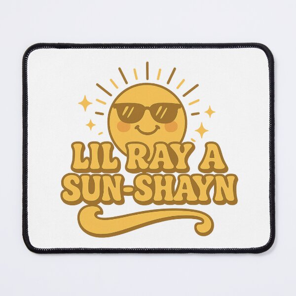 Item preview, Lil Ray A Sun-Shayn – Funny Phonetic Sunshine Design | Positive Retro Vibes designed and sold by SoulThread Studio.