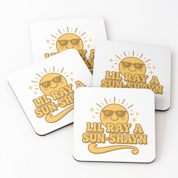Item preview, Lil Ray A Sun-Shayn – Funny Phonetic Sunshine Design | Positive Retro Vibes designed and sold by SoulThread Studio.