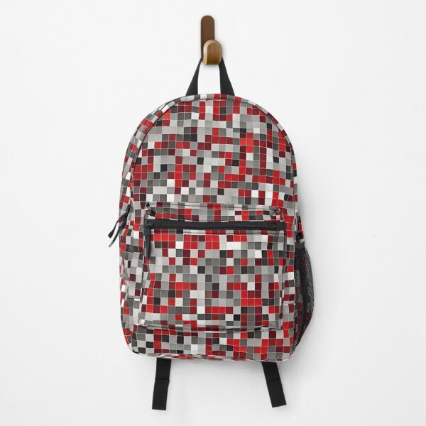 Item preview, Urban Cubes: Pixelated Red Camouflage designed and sold by mxztar.