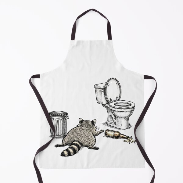 Item preview, Funny Trash Panda Raccoon Party Hangover designed and sold by TeeARTHY.