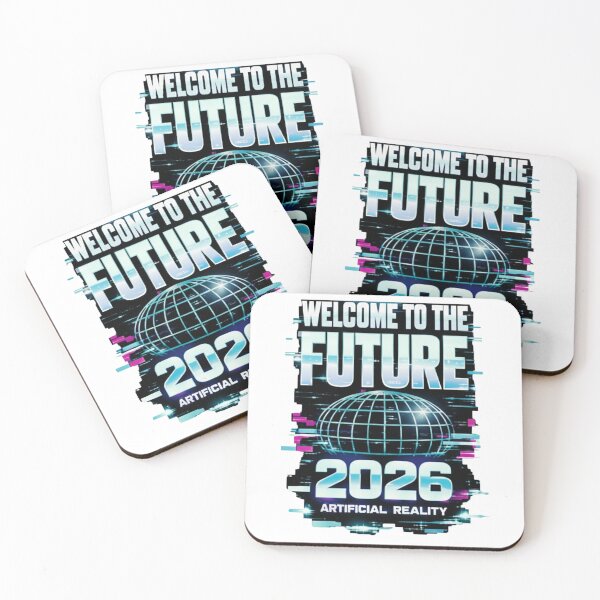 Item preview, WELCOME TO THE FUTURE 2026 designed and sold by CRISTY CONNECT.
