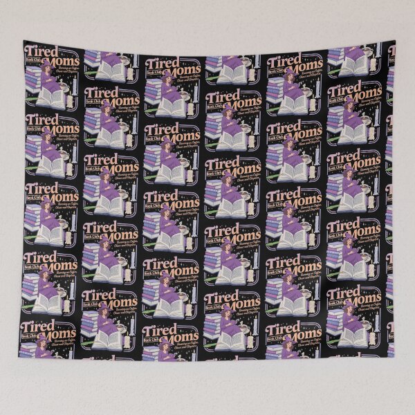 Item preview, Tired Moms Book Club Witchy Reading designed and sold by TeeARTHY.