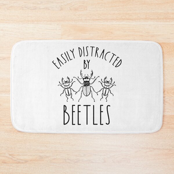 Item preview, Easily Distracted By Beetles - Minimalist Fine Line Art Insect Design designed and sold by Dmetalx Art Apparel.