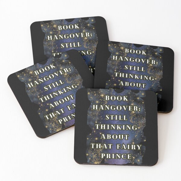 Item preview, Book Hangover Still Thinking About That Fairy Prince, Fantasy Book Lover, Bookish Gift designed and sold by DarkRomanceMom.