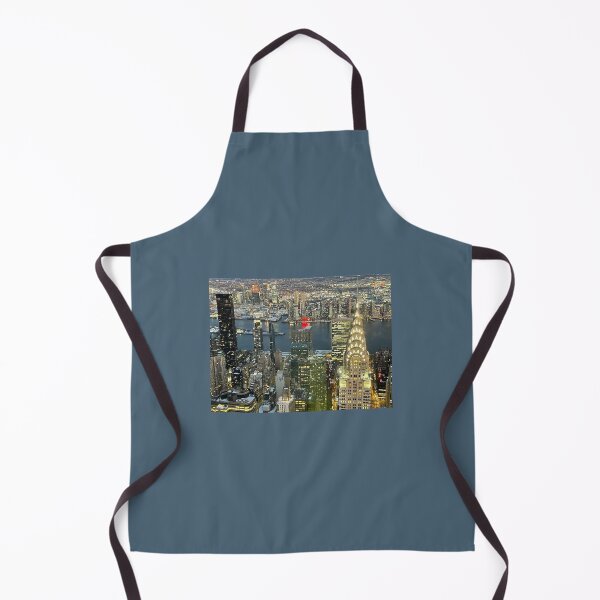 Item preview, Chrisler Building in twinkling Manhattan skyline designed and sold by GrandVistas.