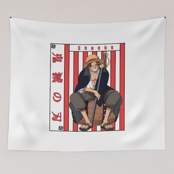 Item preview, Red-Haired Pirate Captain – Legendary Anime Swordsman Art designed and sold by lamiarte.