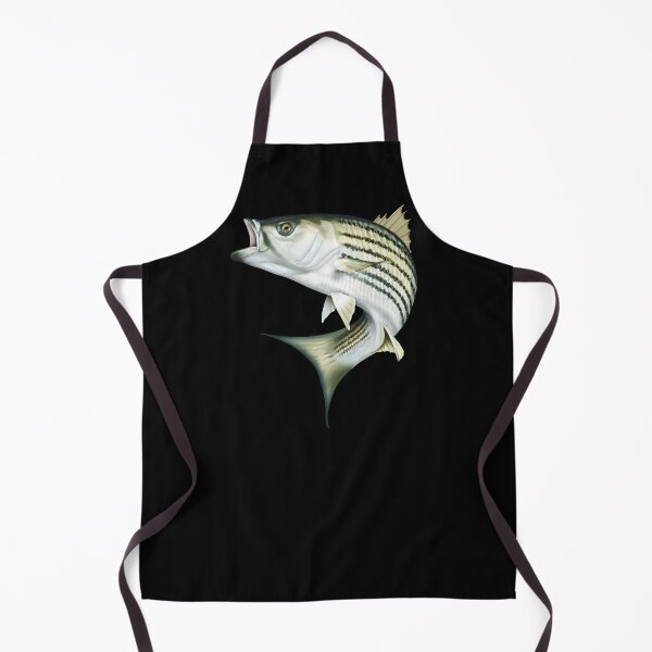 Item preview, Striped Bass Jumping – Realistic Sport Fishing Digital Painting designed and sold by Color4Nature.