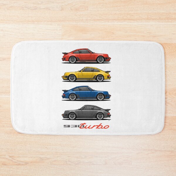 Item preview, 930 turbo retro color stack Illustration designed and sold by blackdogshop.