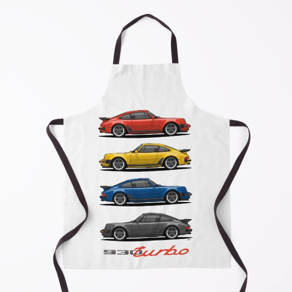 Item preview, 930 turbo retro color stack Illustration designed and sold by blackdogshop.