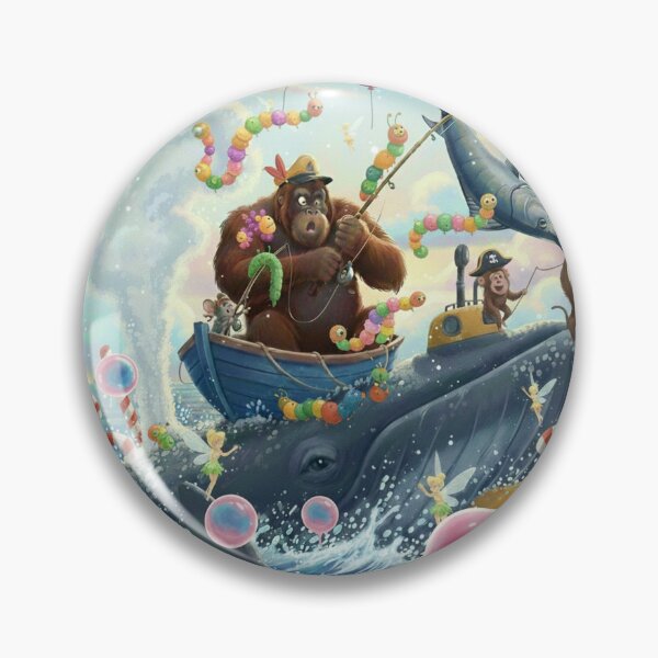 Item preview, The Great Fishing Party designed and sold by AlexanderOwl.