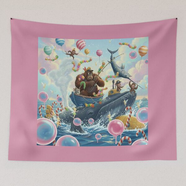 Item preview, The Great Fishing Party designed and sold by AlexanderOwl.