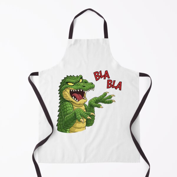 Aperçu de l'œuvre Bla Bla Alligator – Mème drôle et sarcastique de crocodile créée et vendue par Senkov.