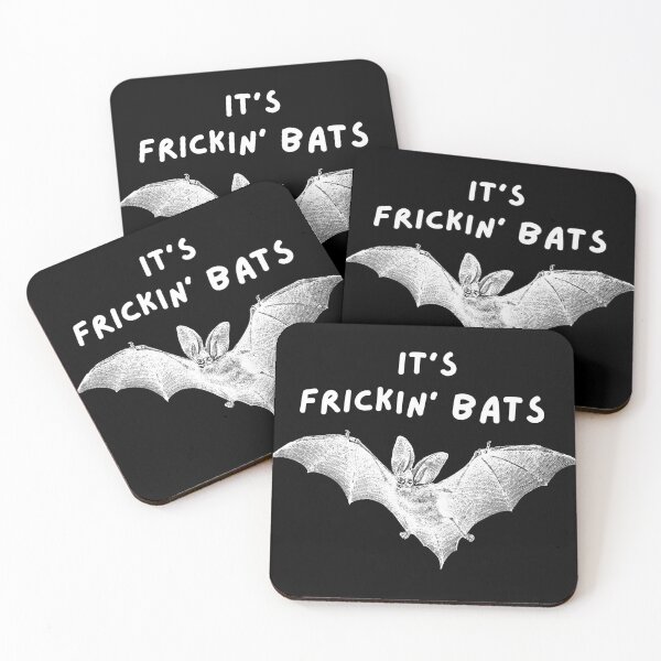 Item preview, it's frickin' bats designed and sold by InkThinkArt.