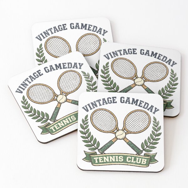 Artikelvorschau, Vintage Gameday Tennis Club - Retro Crossed Rackets entworfen und verkauft von Tee Nook.